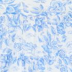 Girls White & Blue Liberty Dress, 1, hi-res