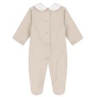Beige Shirred Babygrow Gift Set, 1, hi-res