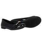 Girls Black Logo Patent Leather Shoes, 1, hi-res
