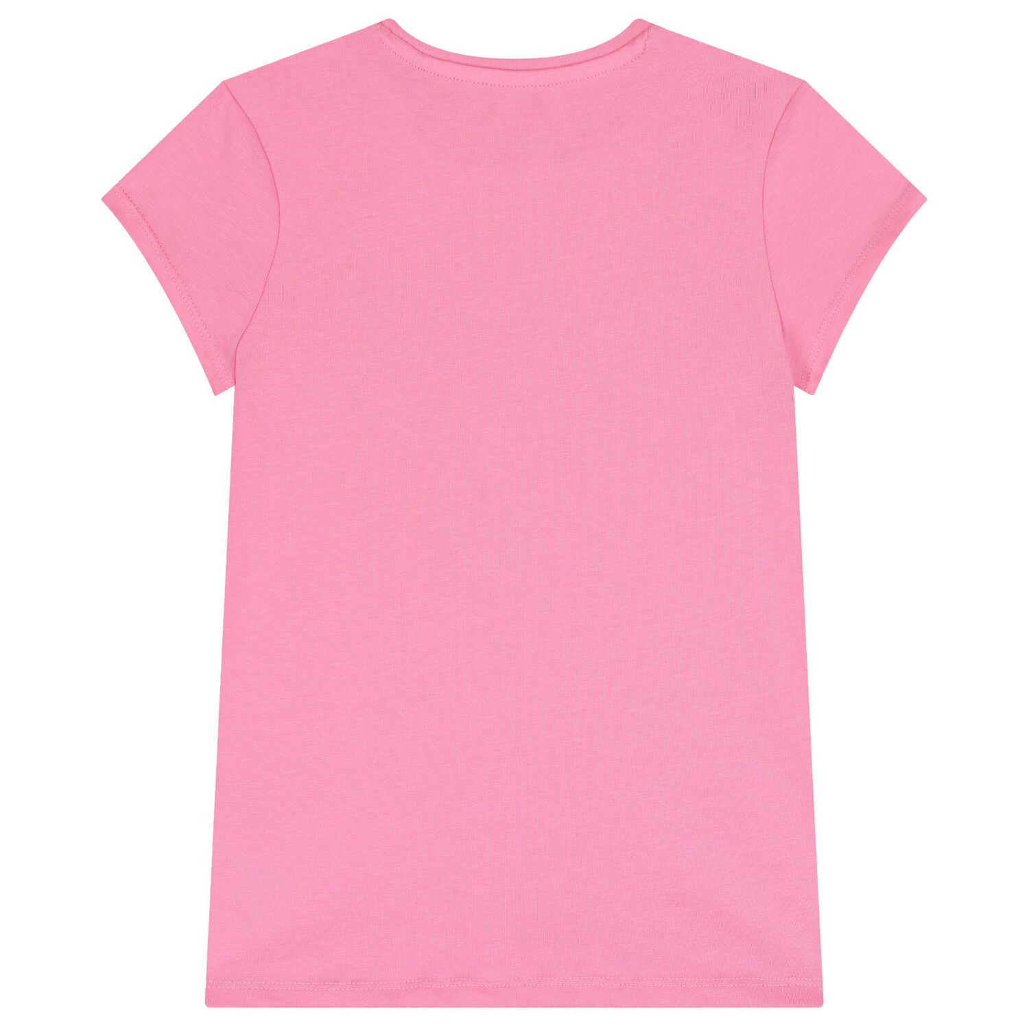 Girls Pink Logo T-Shirt, 3, hi-res