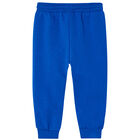 Younger Boys Blue Logo Joggers, 3, hi-res
