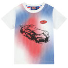 Younger Boys White Logo T-Shirt, 1, hi-res