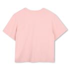 Girls Pink Heart Logo T-Shirt, 2, hi-res