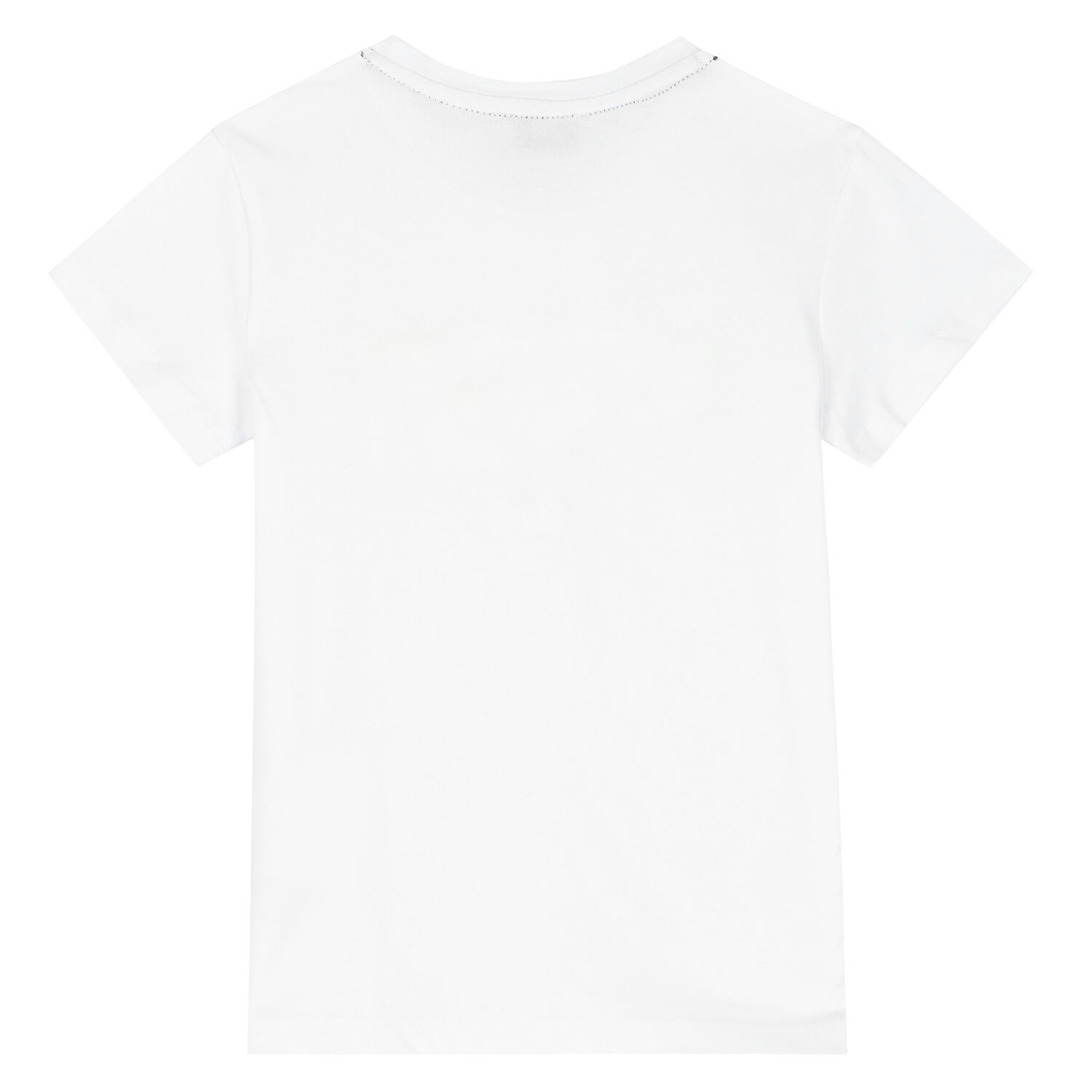 Boys White Logo T-Shirt, 2, hi-res image number null