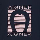 Girls Navy Logo Dress, 1, hi-res