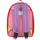 Girls Pink Logo Backpack, 1, hi-res