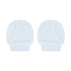 Baby Boys Blue Hat & Mitten Set, 1, hi-res
