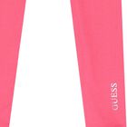 Girls Pink Logo Heart Reversible Leggings, 1, hi-res