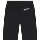 Black Teddy Bear Logo Tracksuit, 1, hi-res