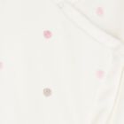 Baby Girls Pink & White Babygrows ( 2 Pack ), 1, hi-res