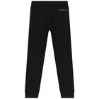 Boys Black Aston Martin Logo Joggers, 1, hi-res