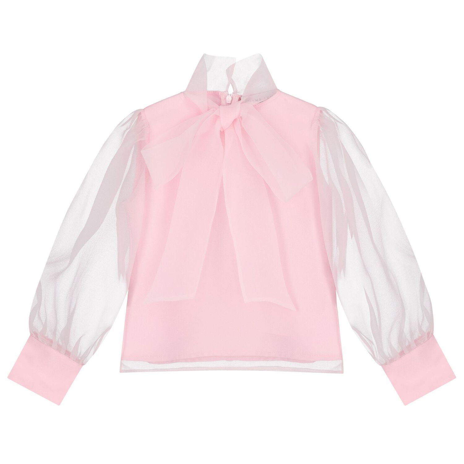 Girls Pink Bow Chiffon Skirt Set, 1, hi-res image number null