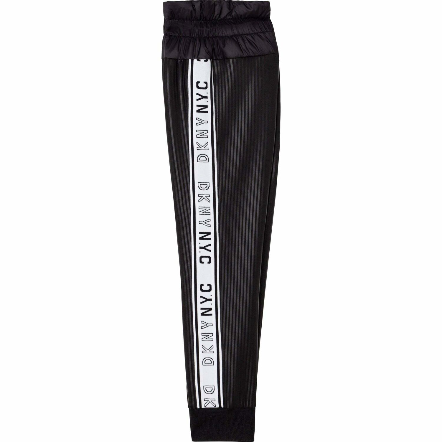 Girls Black Logo Joggers, 1, hi-res image number null