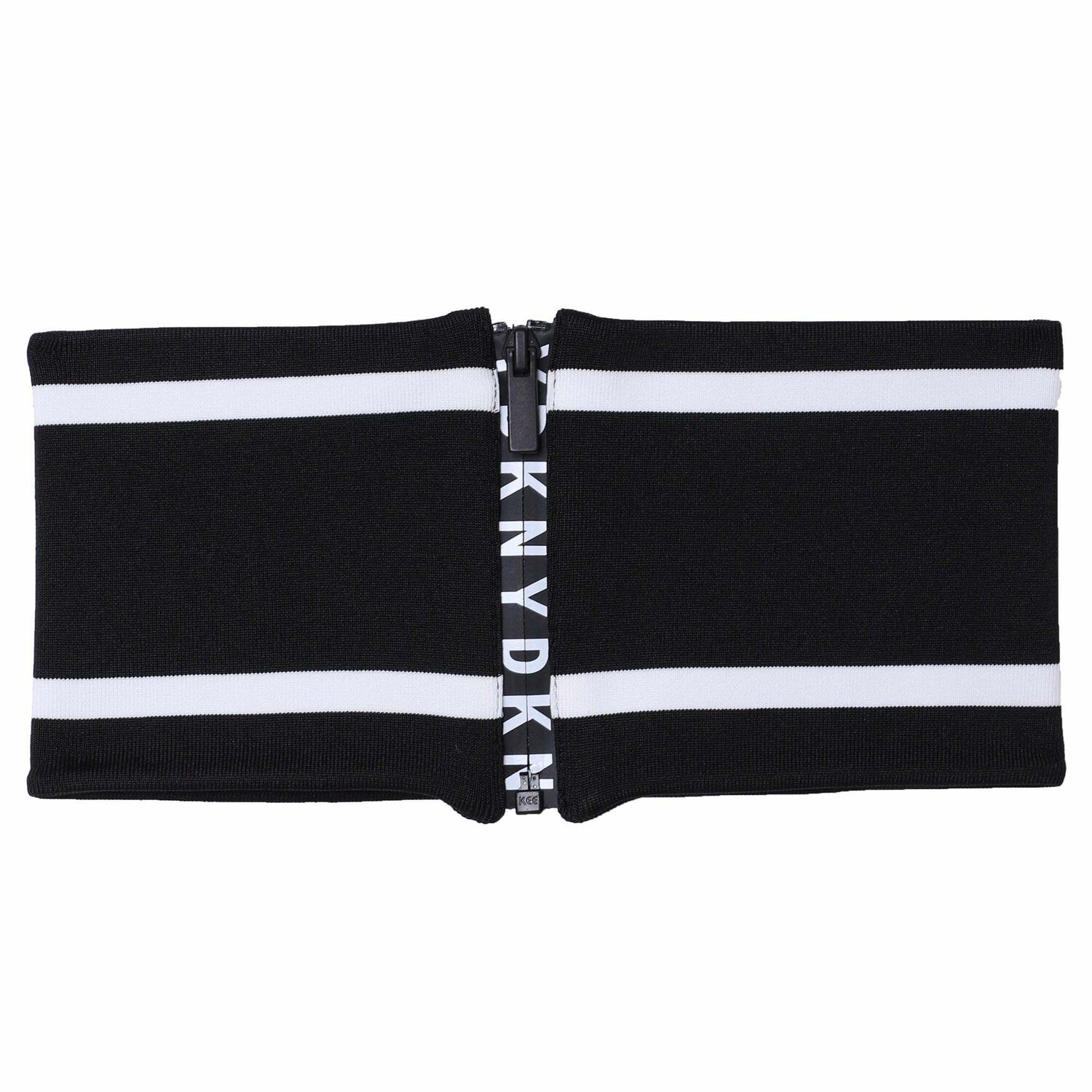 Girls Black Printed Logo Dress, 1, hi-res