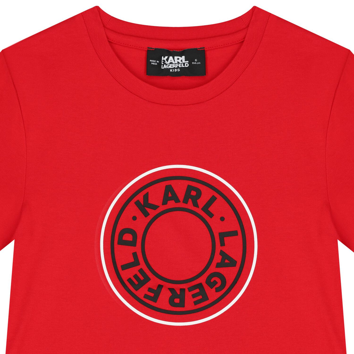 Boys Red Logo T-Shirt, 2, hi-res image number null