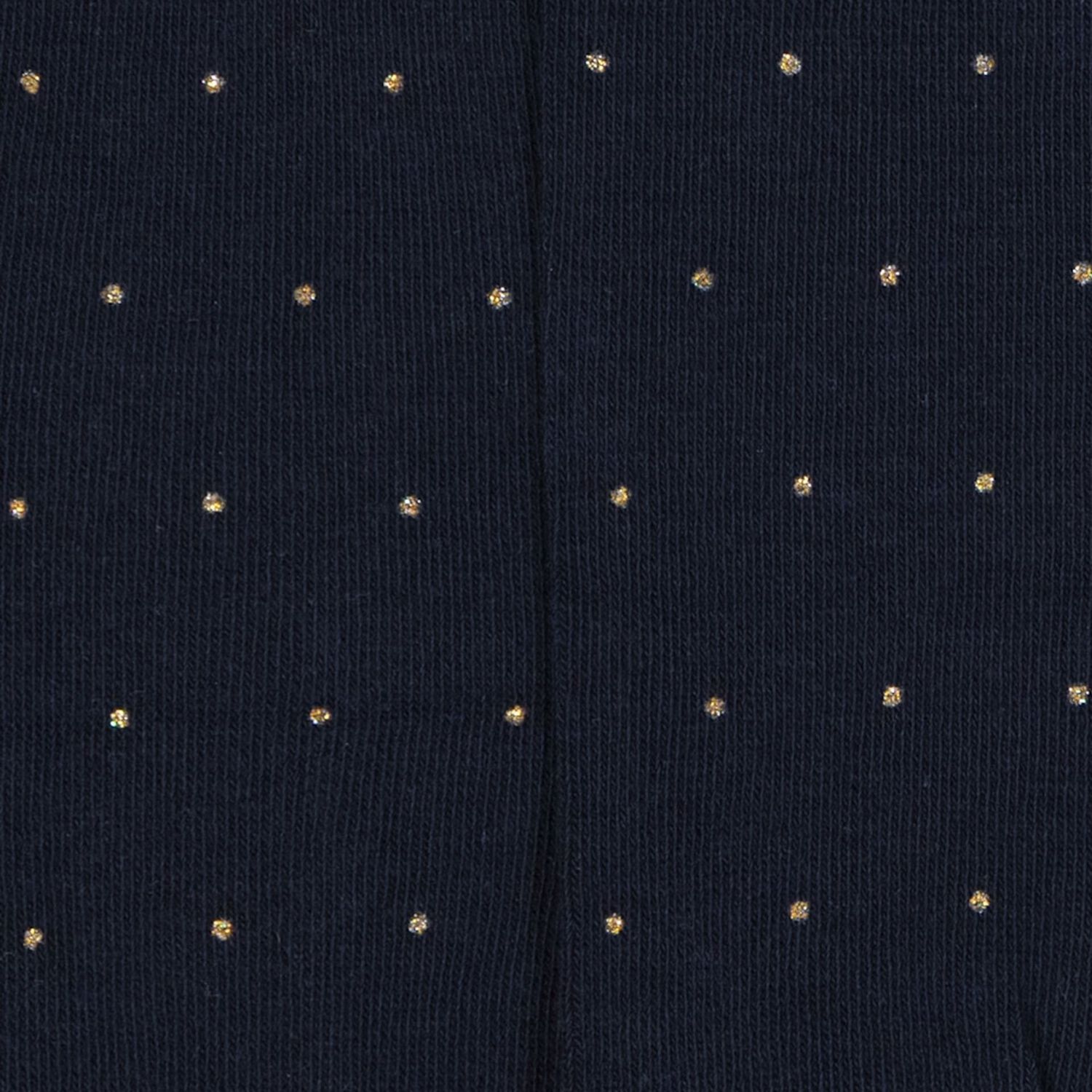 Girls Navy Blue Embellished Tights, 2, hi-res