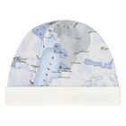 Baby Blue & Grey Geo Map Babygrow Gift Set, 3, hi-res