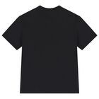Boys Black Logo T-Shirt, 2, hi-res