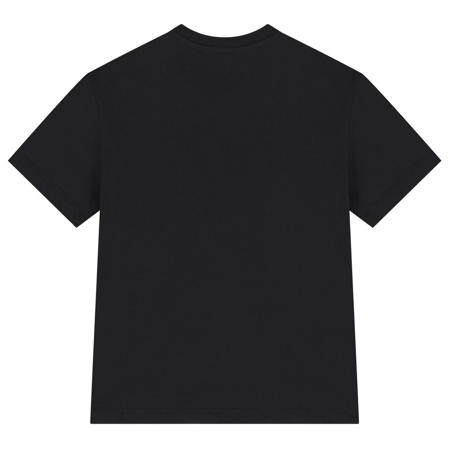 Boys Black Logo T-Shirt, 2, hi-res