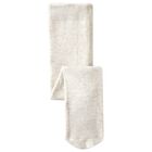 Baby Girls Ivory Logo Tights, 1, hi-res