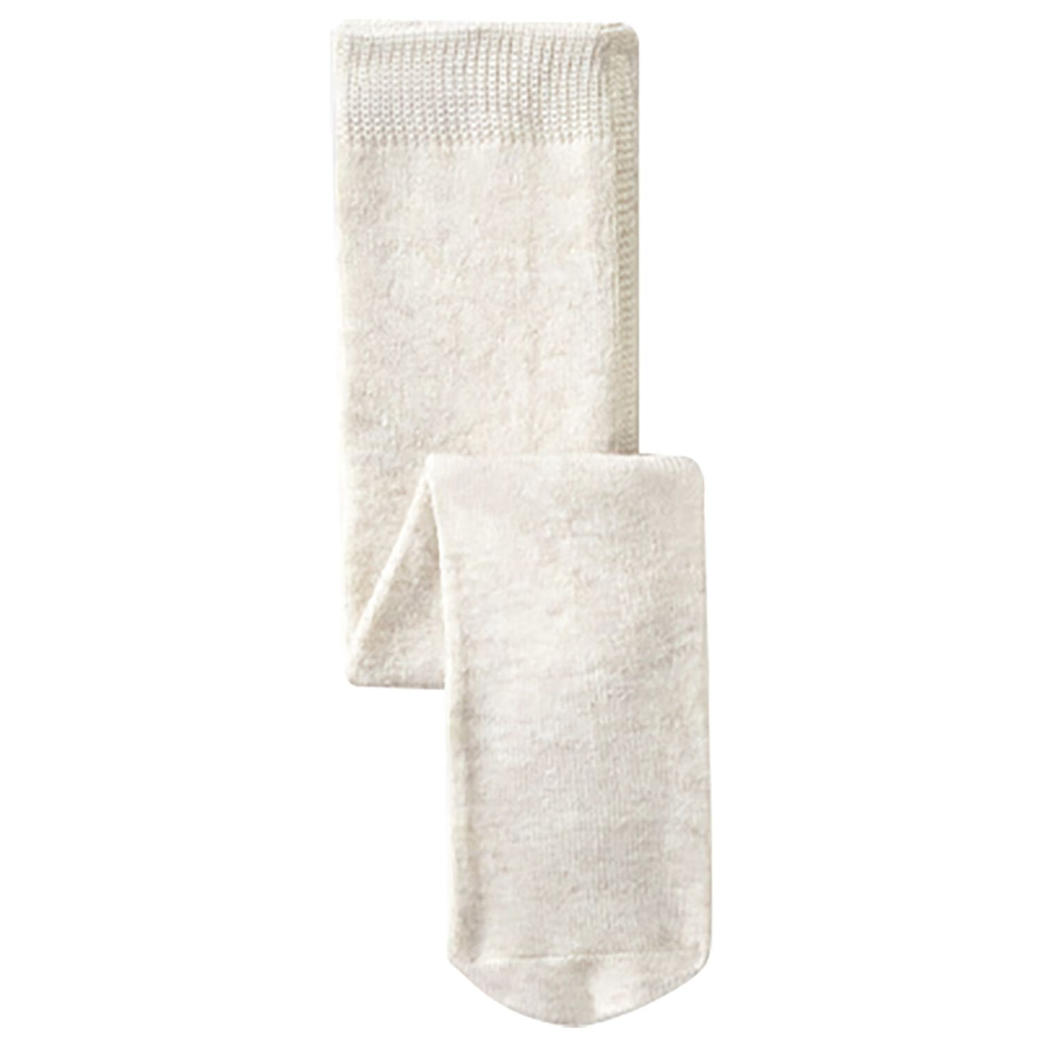 Baby Girls Ivory Logo Tights, 1, hi-res