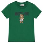 Green Teddy Bear Logo T-Shirt, 2, hi-res