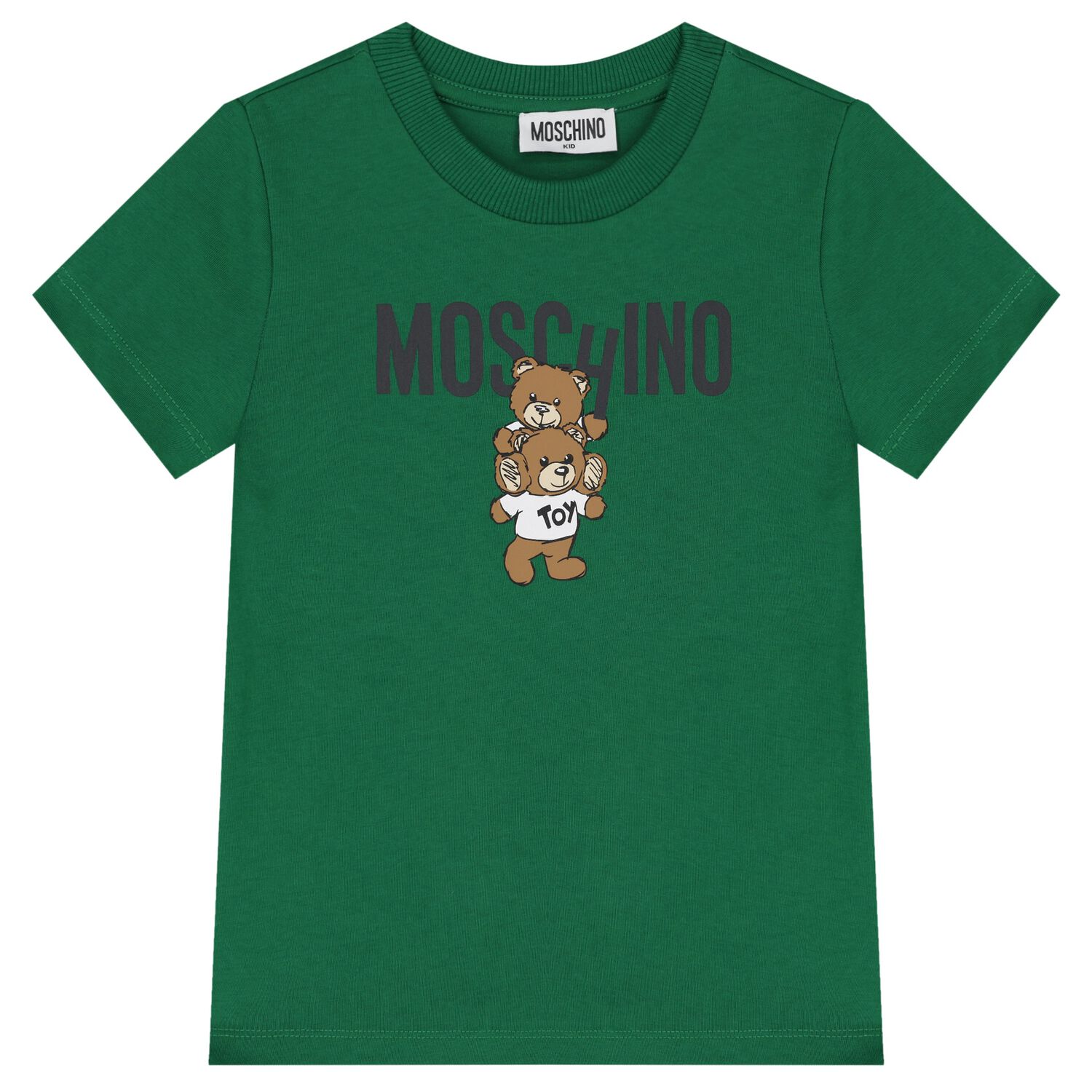 Green Teddy Bear Logo T-Shirt, 2, hi-res image number null