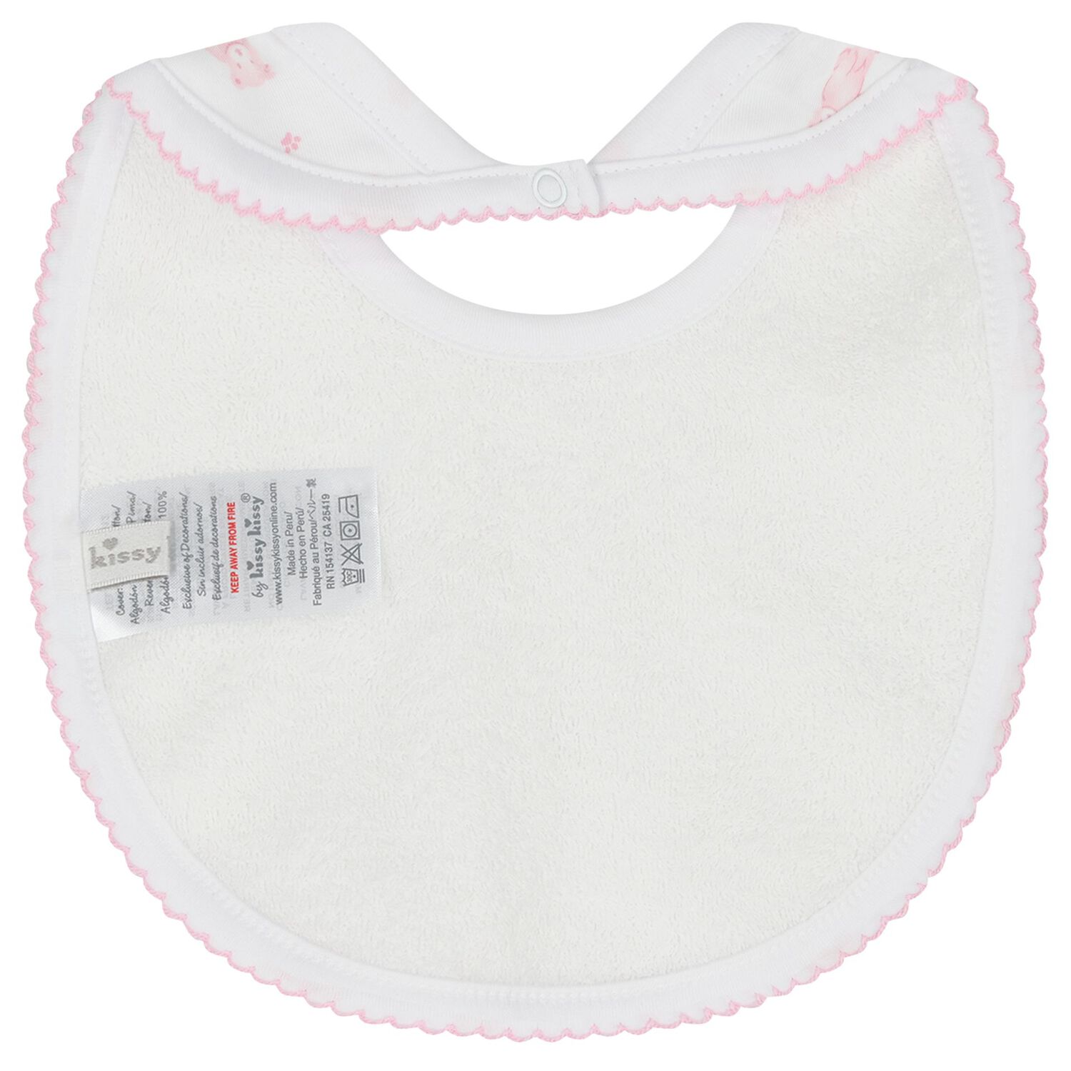 Baby Girls White & Pink Teddy Bear Babygrow Gift Set , 1, hi-res