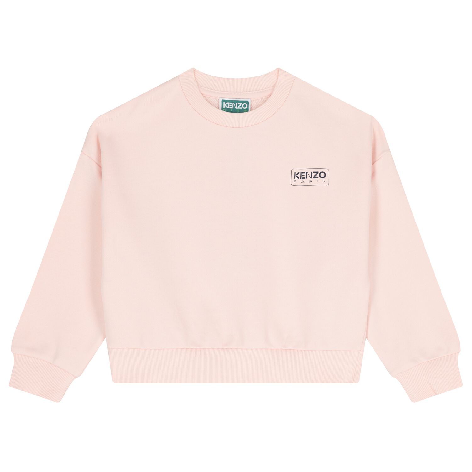 Girls Pink Logo Sweatshirt, 1, hi-res