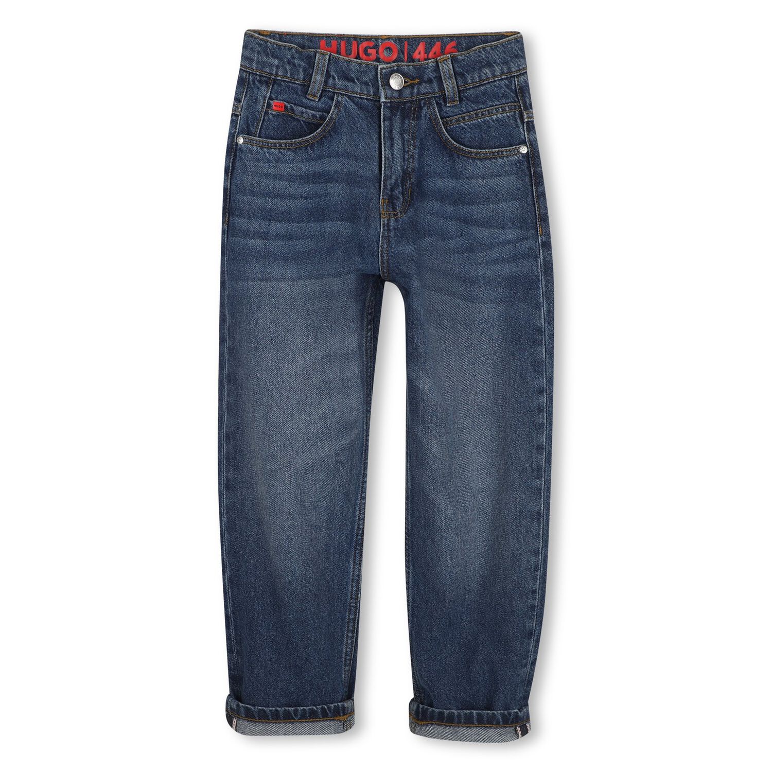 Boys Blue Denim Jeans, 1, hi-res