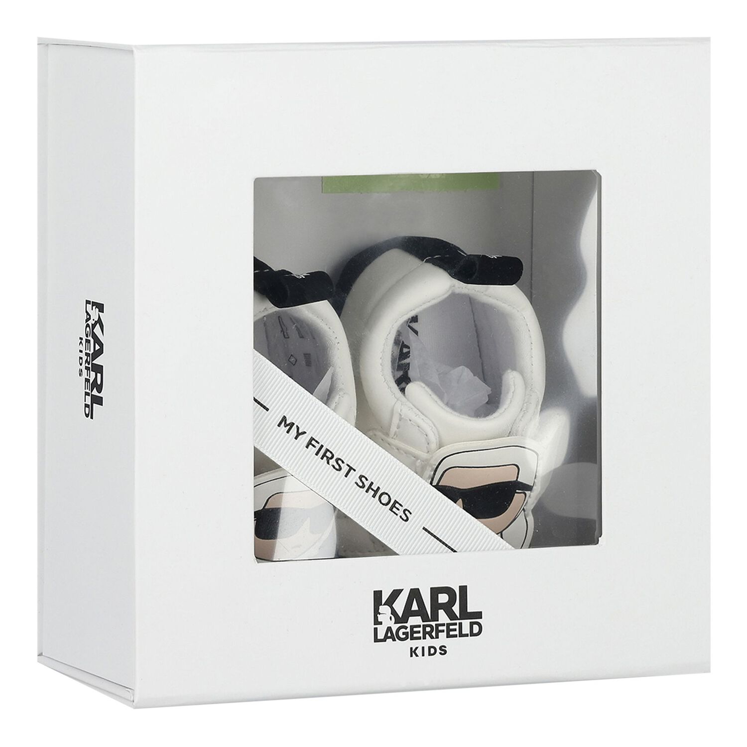 White Ikonik Baby Pre Walker Shoes , 1, hi-res image number null