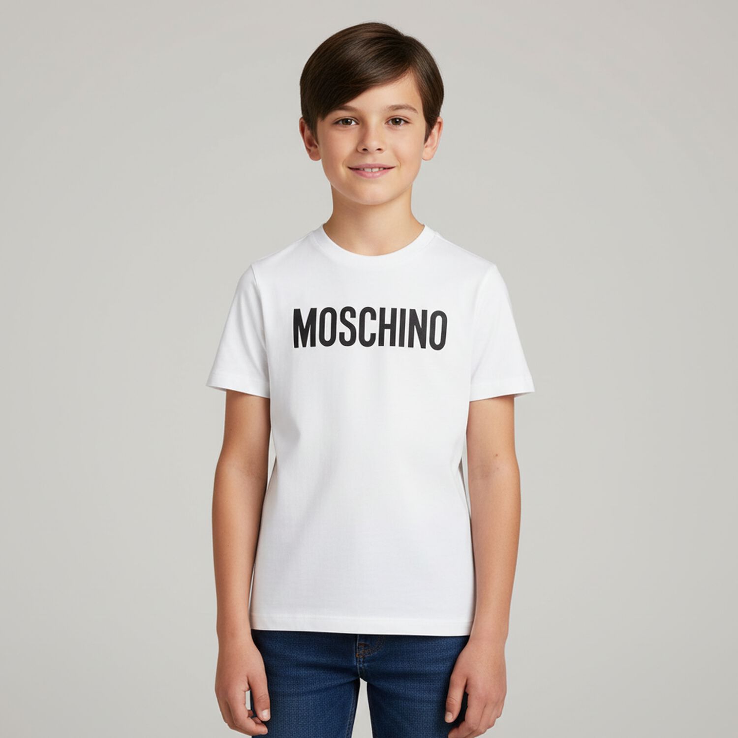 White Logo T-Shirt, 1, hi-res