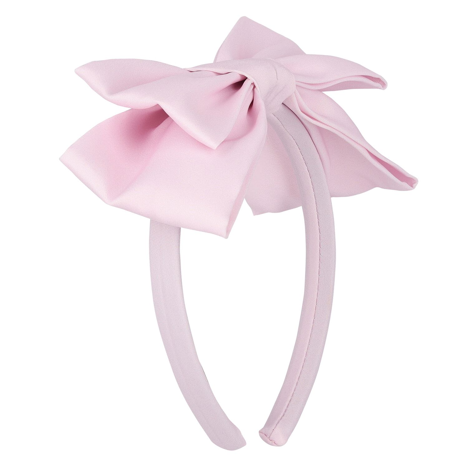 Girls Pink Bow Headband, 1, hi-res image number null