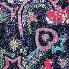 Girls Navy Blue Sequins Sweatshirt, 1, hi-res