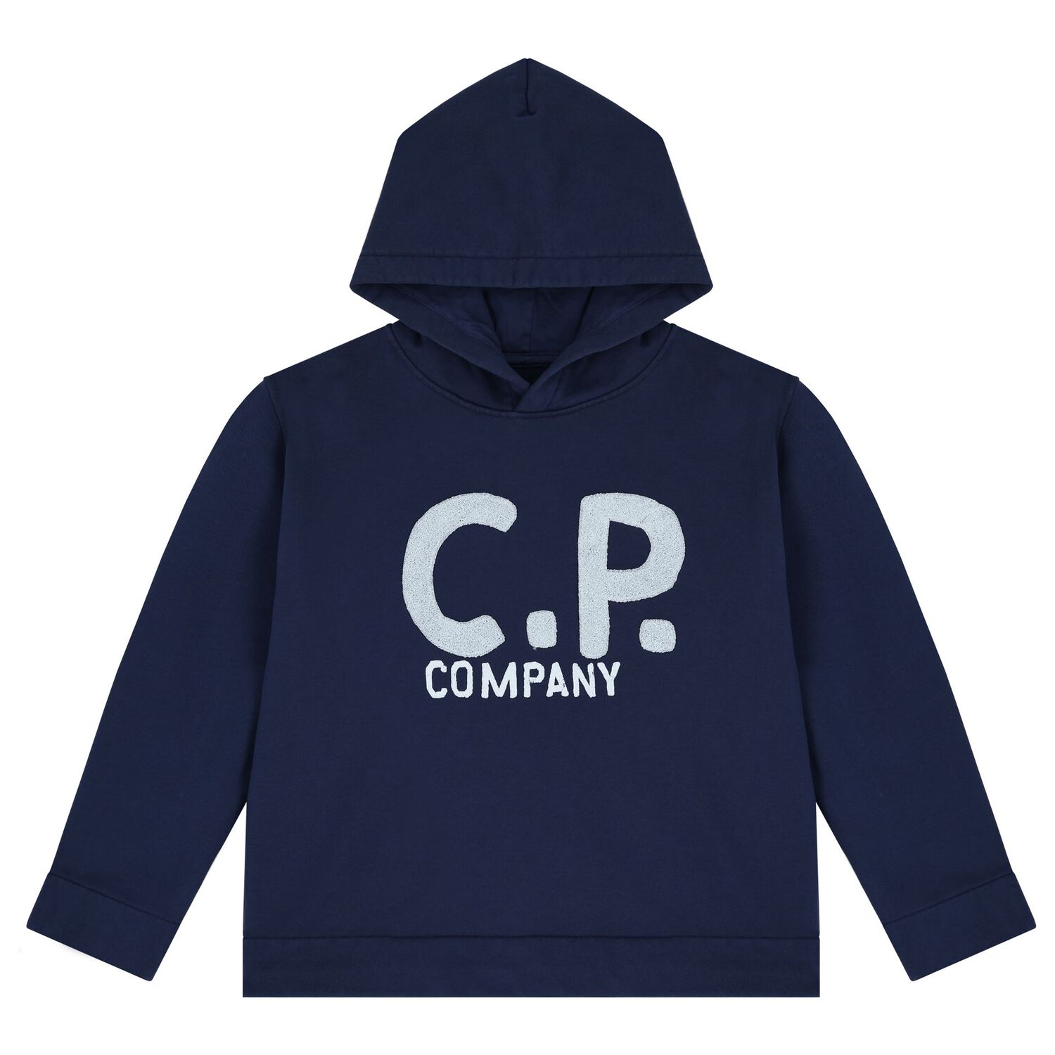 Boys Blue Logo Hooded Top, 1, hi-res image number null