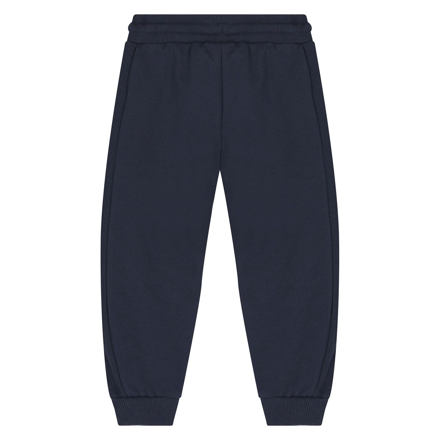 Younger Boys Ivory & Navy Blue Polar Bear Tracksuit Set (3 Piece), 2, hi-res