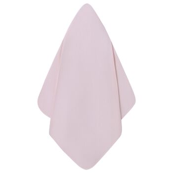 Baby Girls Pink Bow Hooded Towel