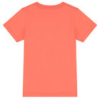 Boys Orange Logo T-Shirt, 2, hi-res