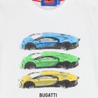 Younger Boys White Logo T-Shirt, 1, hi-res