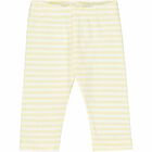 Younger Girls Yellow & White Leggings Set, 1, hi-res