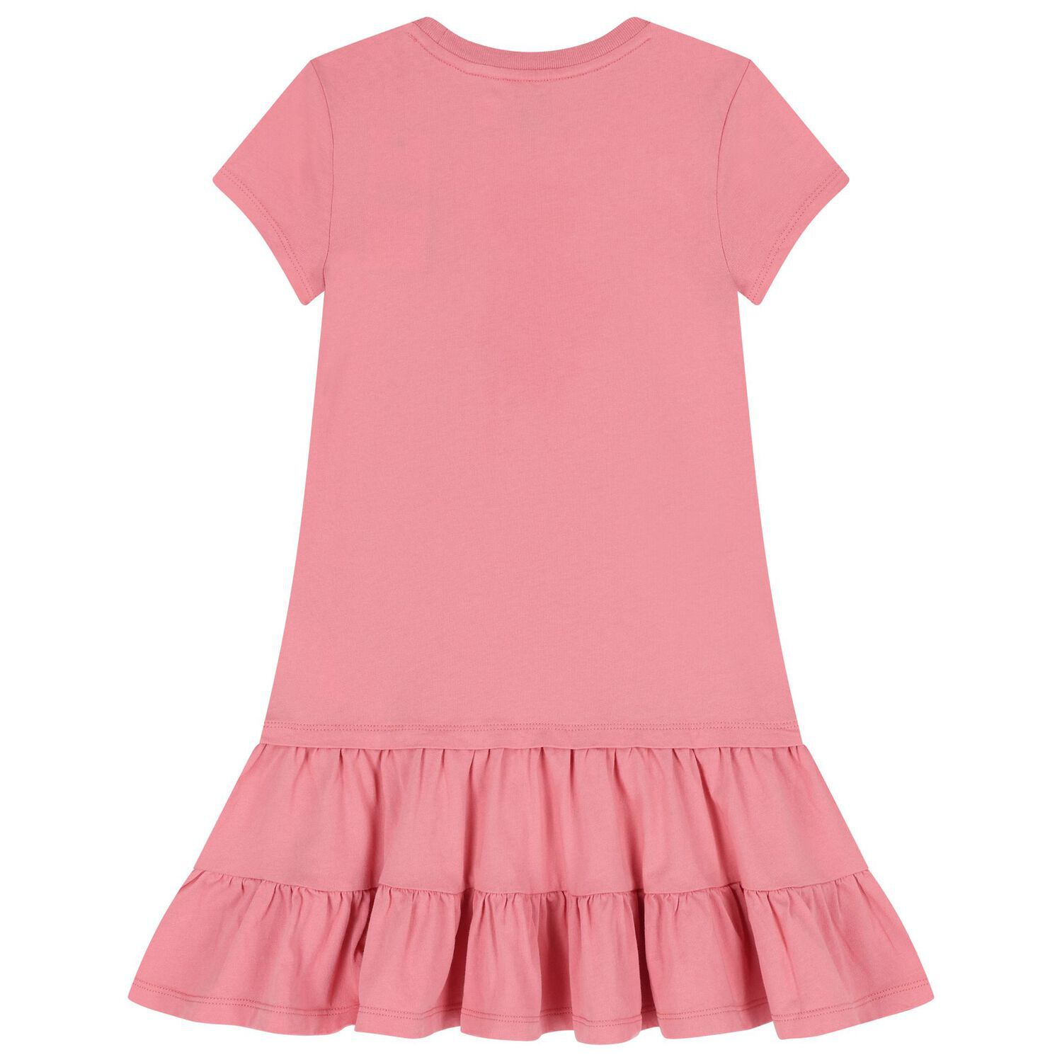 Girls Pink Polo Bear Dress, 1, hi-res image number null