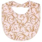 Baby Girls Pink & Gold Babygrow Gift Set (3 Piece), 2, hi-res