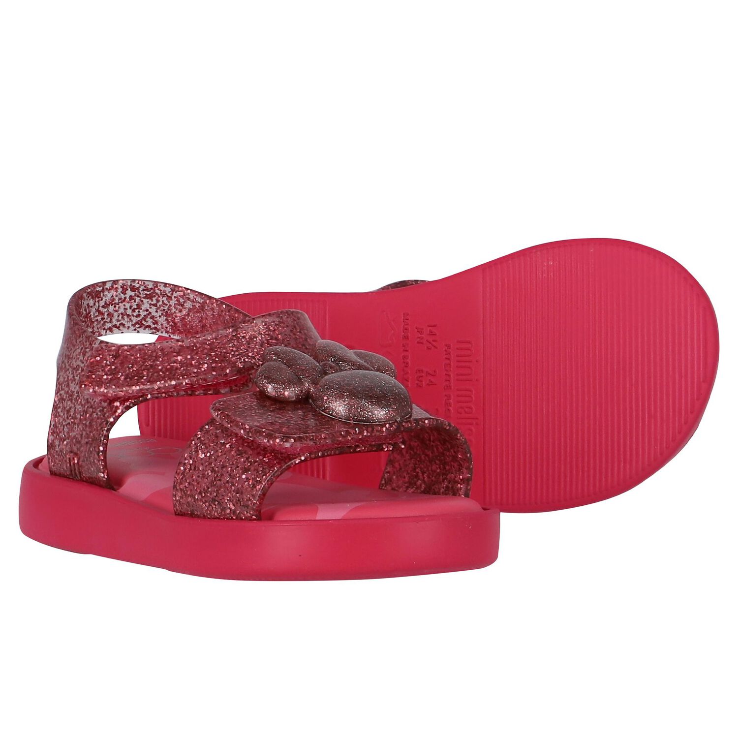 Younger Girls Pink Disney Sandals, 1, hi-res image number null