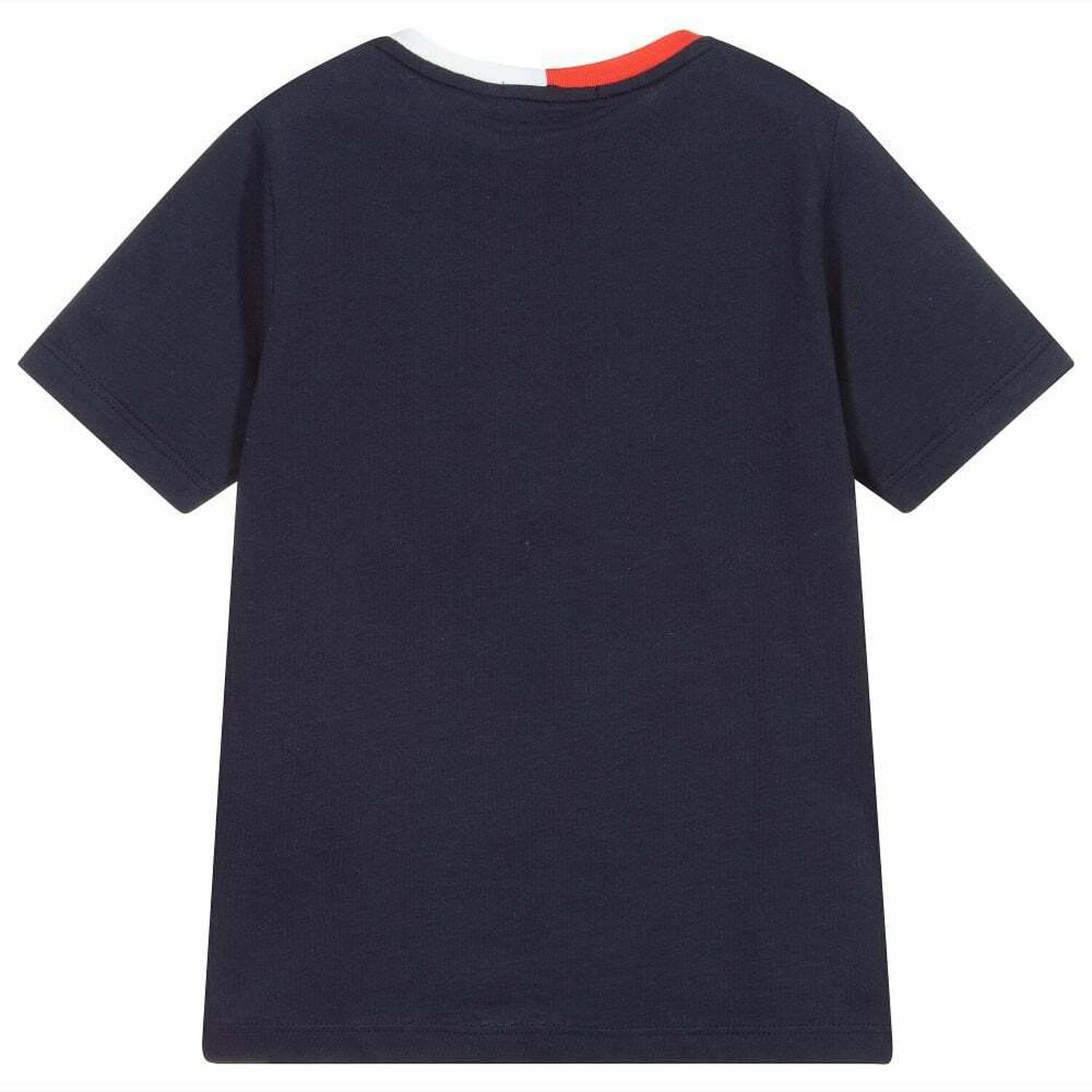 Boys Navy & White Logo T-Shirt, 1, hi-res image number null