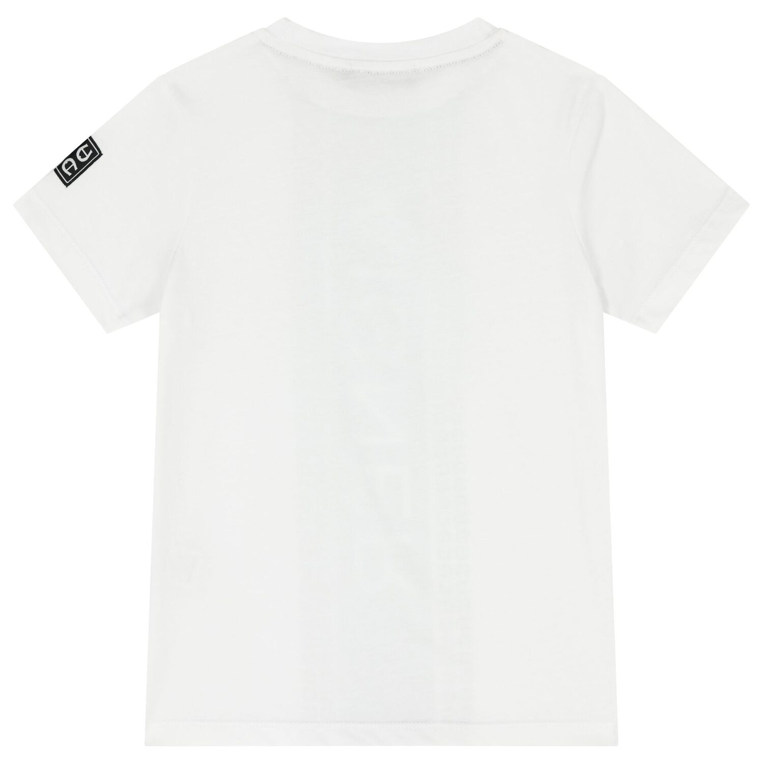 Boys White & Blue Logo T-Shirt, 2, hi-res image number null