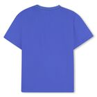 Boys Blue Logo T-Shirt, 1, hi-res