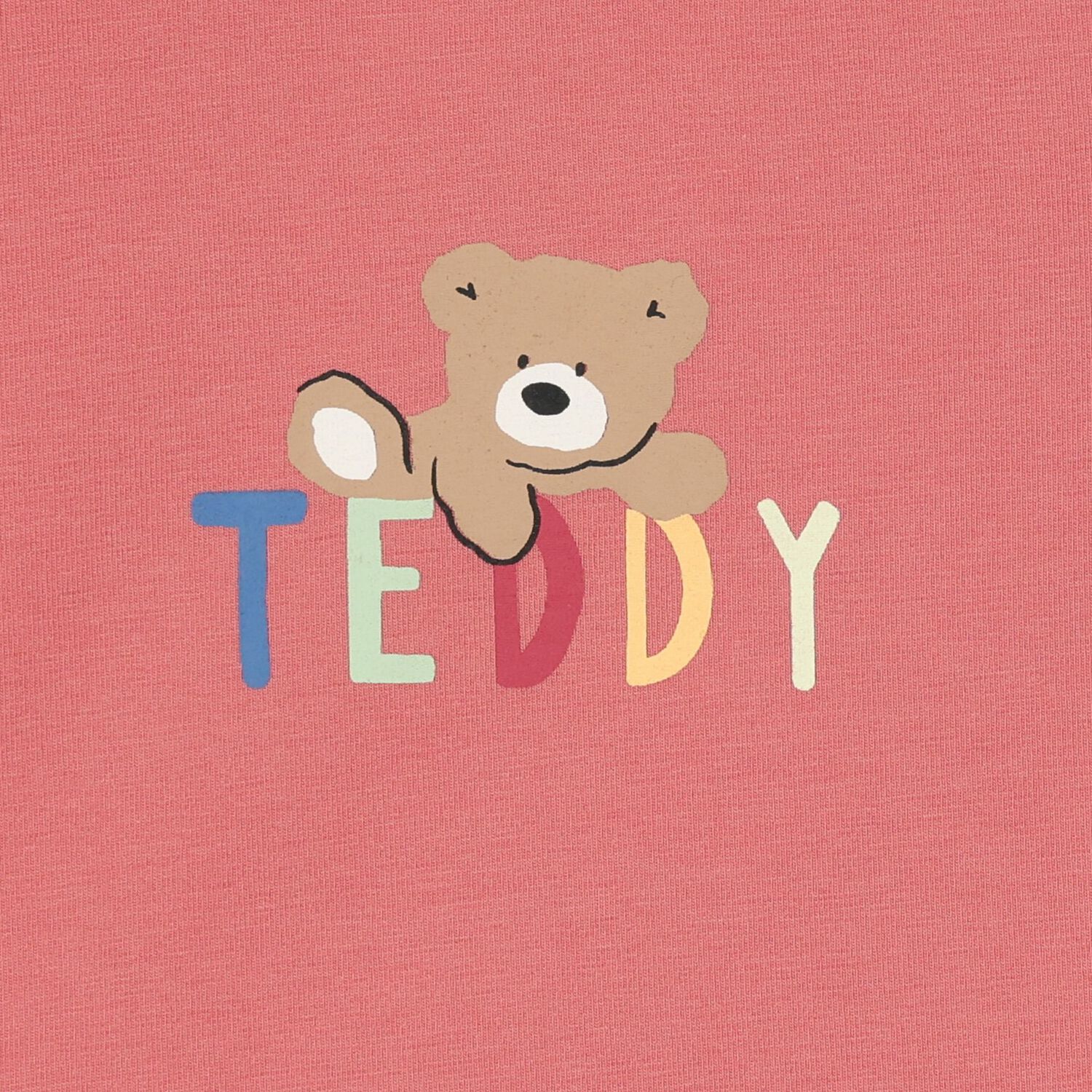Baby Boys Orange & Ivory Teddy Bear Shorts Set, 1, hi-res