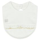 Baby Girls White & Gold Logo Babygrow Gift Set, 1, hi-res