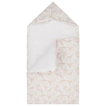 White & Beige Africa Baby Nest
