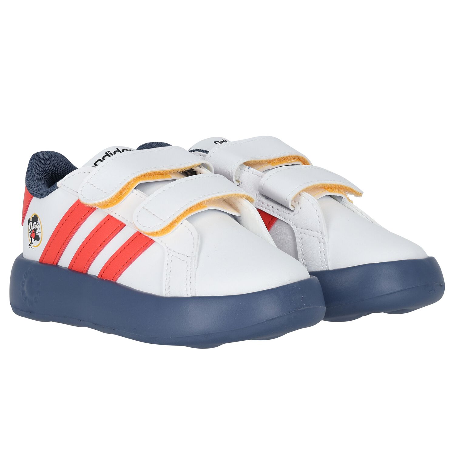 White & Blue Mickey Mouse Trainers, 1, hi-res image number null